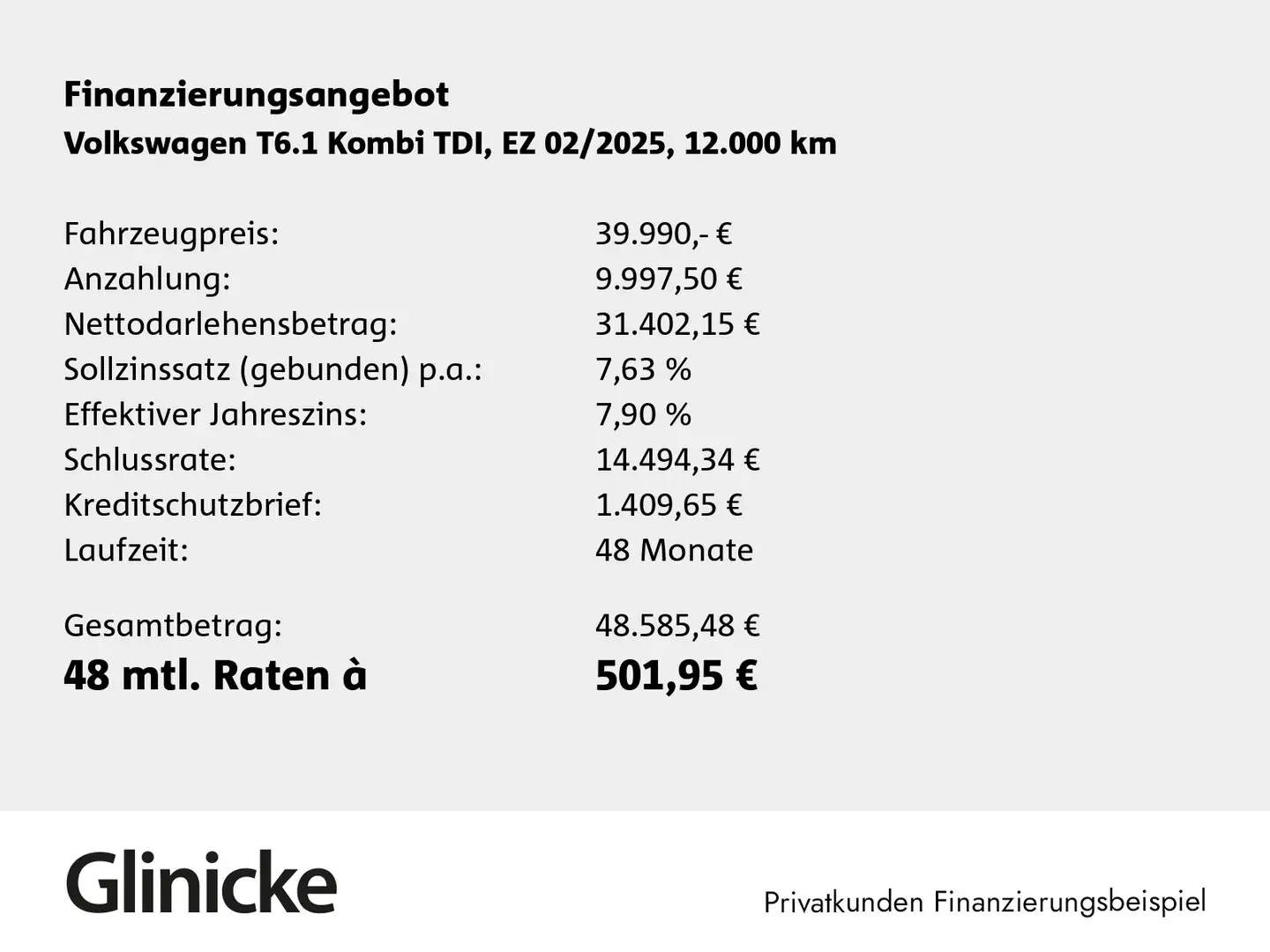 Volkswagen T6.1 Kombi 9-Sitzer, Klima, Parkpilot hinten, Gu Grau - 2