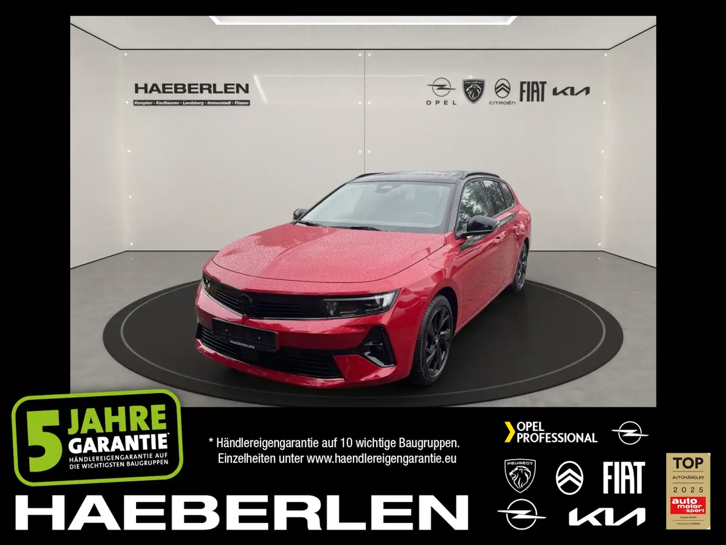 Opel Astra L Sports Tourer 1.2 Turbo e e) GS Line SD Rot - 1