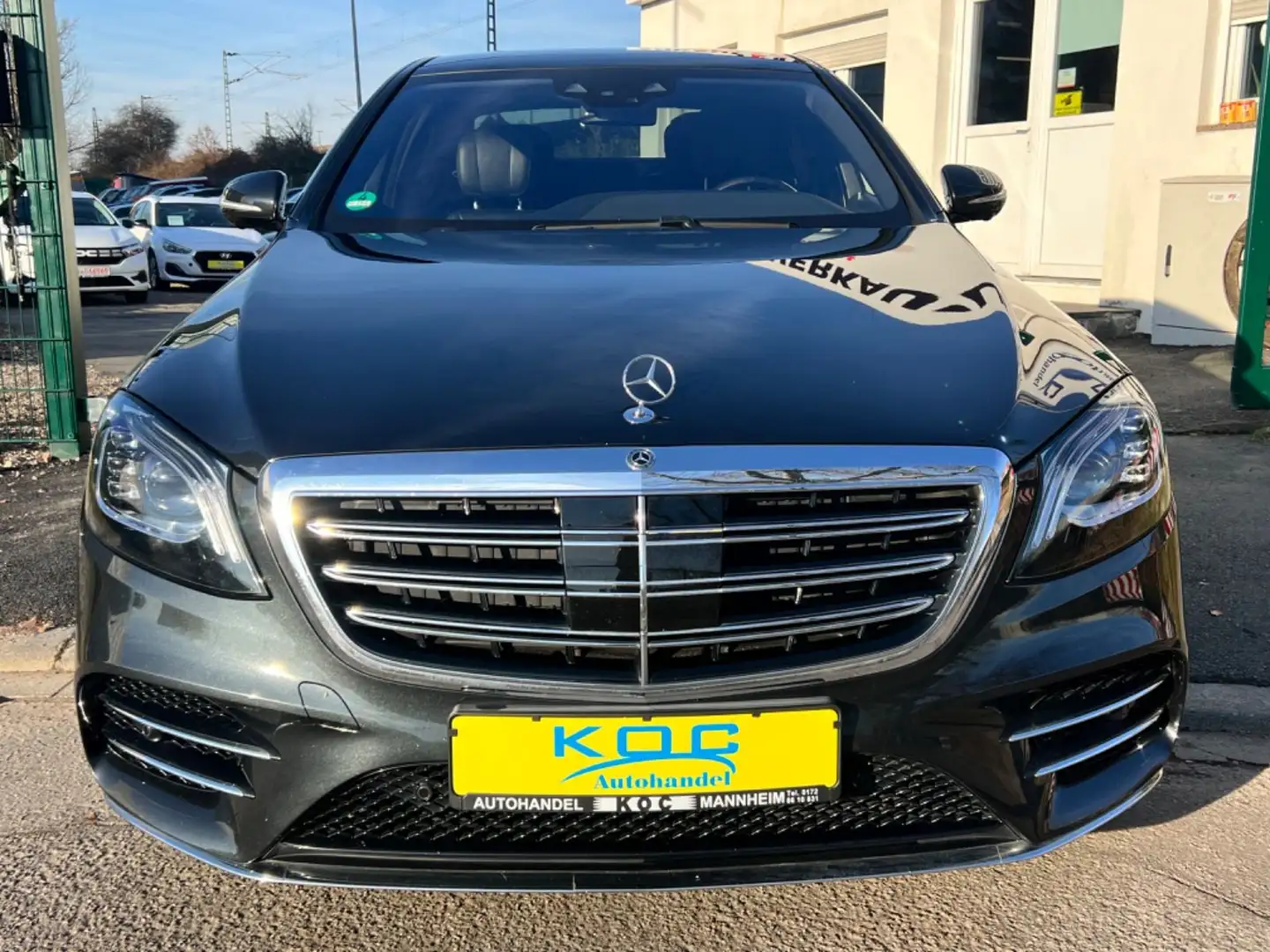 Mercedes-Benz S 400 4Matic AMG/1.HAND/ PANO/8-FACH/360°/BURM Noir - 2