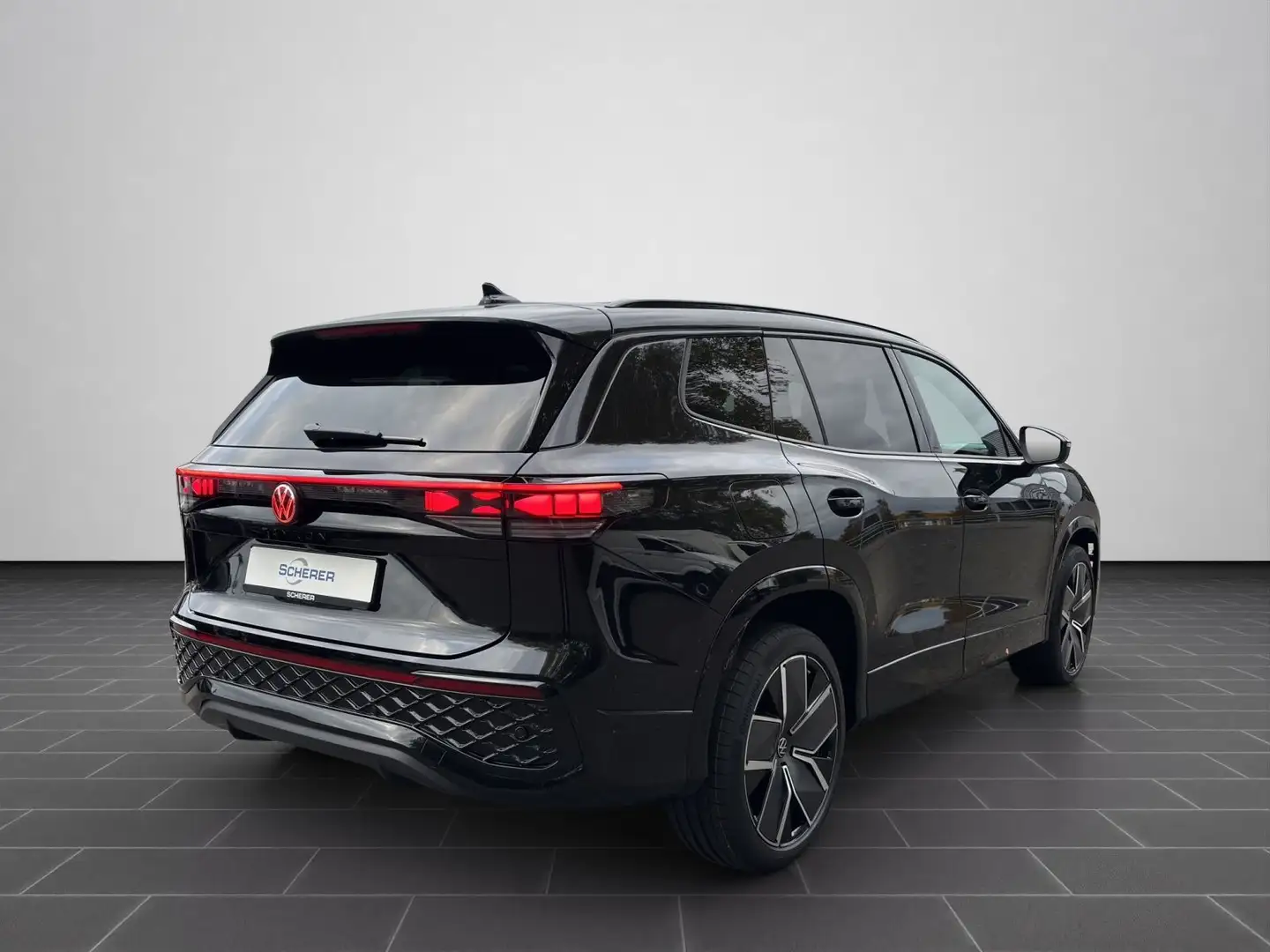 Volkswagen Tayron R-Line 2,0TDI 4MOTION Pano AHK Standheizu Schwarz - 2
