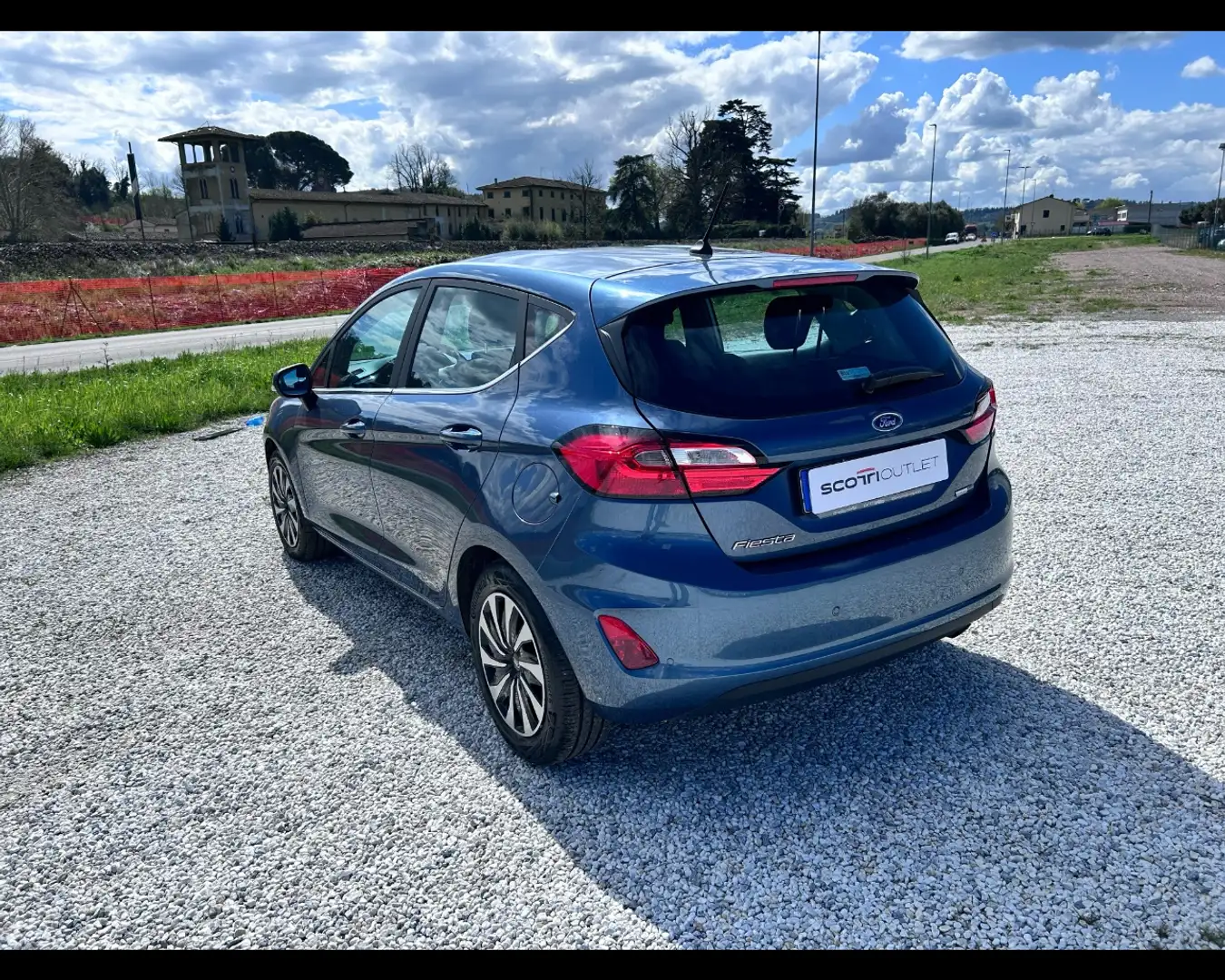 Ford Fiesta 5 Porte 1.0 EcoBoost Hybrid Titanium Azul - 2
