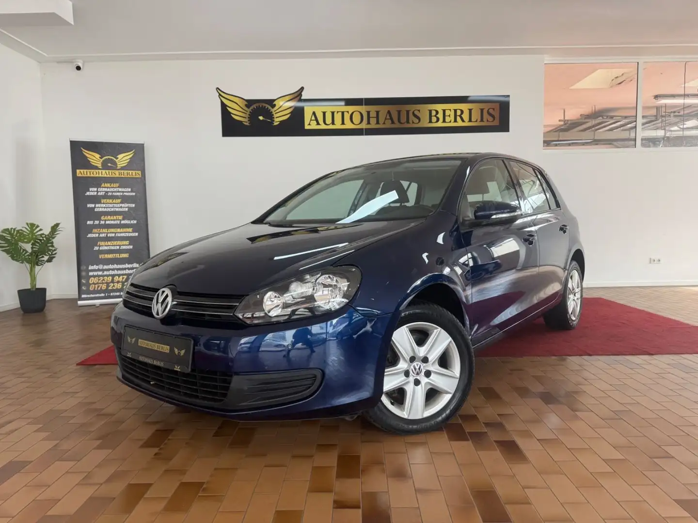 Volkswagen Golf VI COMFRT 4MOTION 2.0TDI/1.HND/SCKHFT/PDC/ Blau - 1