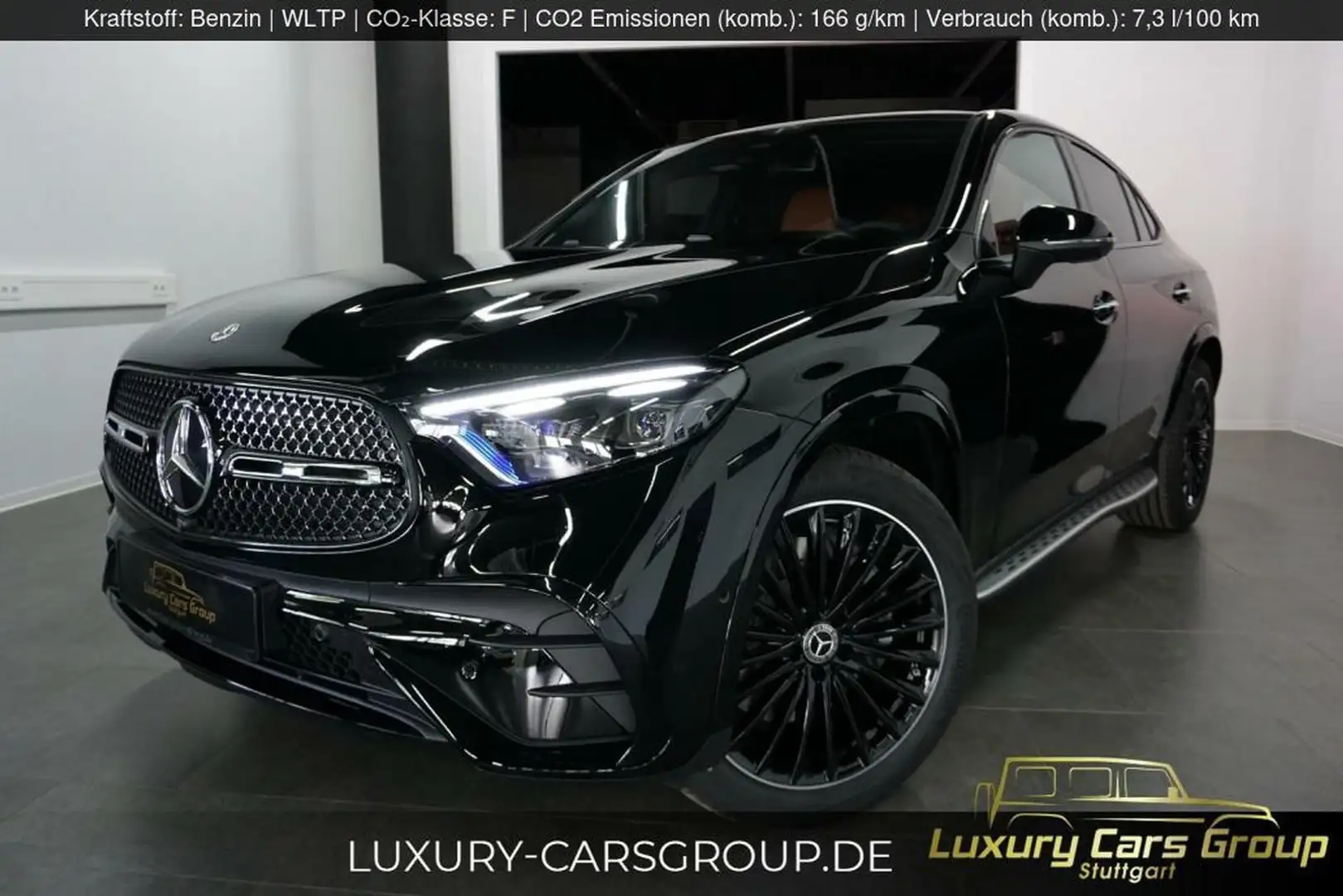 Mercedes-Benz GLC 200 4Matic AMG-Premium-Pano-Burm-360°-2025 Schwarz - 2