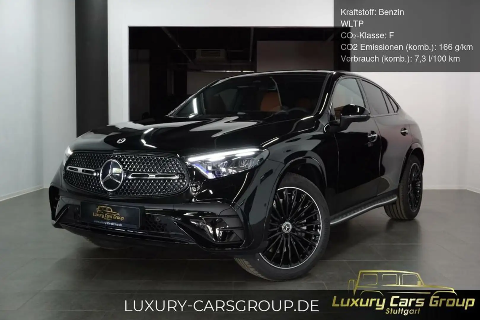 Mercedes-Benz GLC 200 4Matic AMG-Premium-Pano-Burm-360°-2025 Schwarz - 1