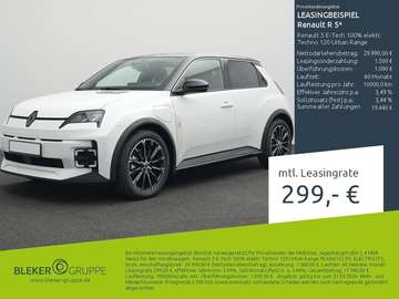 Renault 5 E-Tech 100% elektr. Techno 120 Urban Ran