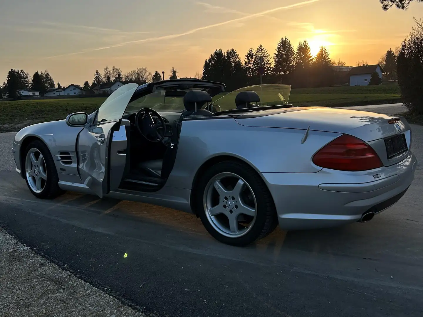 Mercedes-Benz SL 500 SL 500 Roadster Aut. Silber - 1