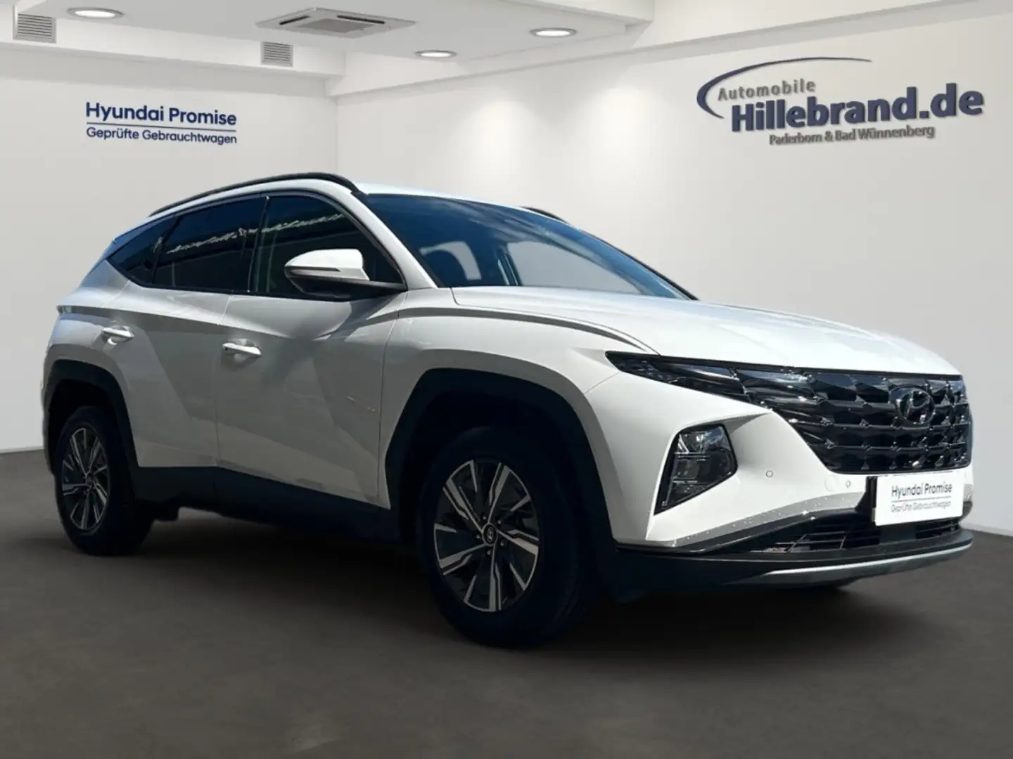 Hyundai TUCSON Trend Hybrid 2WD 1.6 T-GDI EU6d Navi Digitales Coc Weiß - 2