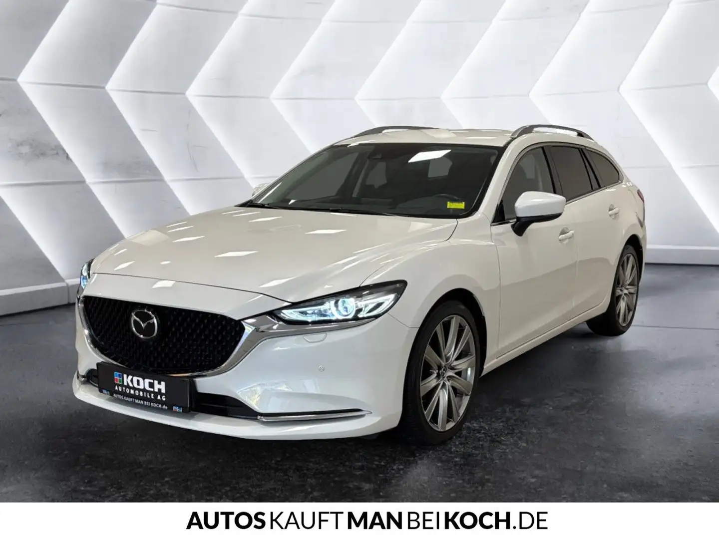 Mazda 6 SK SKY-G 15 FWD EXCLUSIVE-Line NAVI LED ACC Blanc - 2