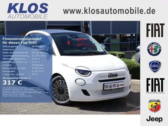 Fiat 500C CABRIO HYBRID DOLCEVITA 1.0 65 PS MT6 LED PDC