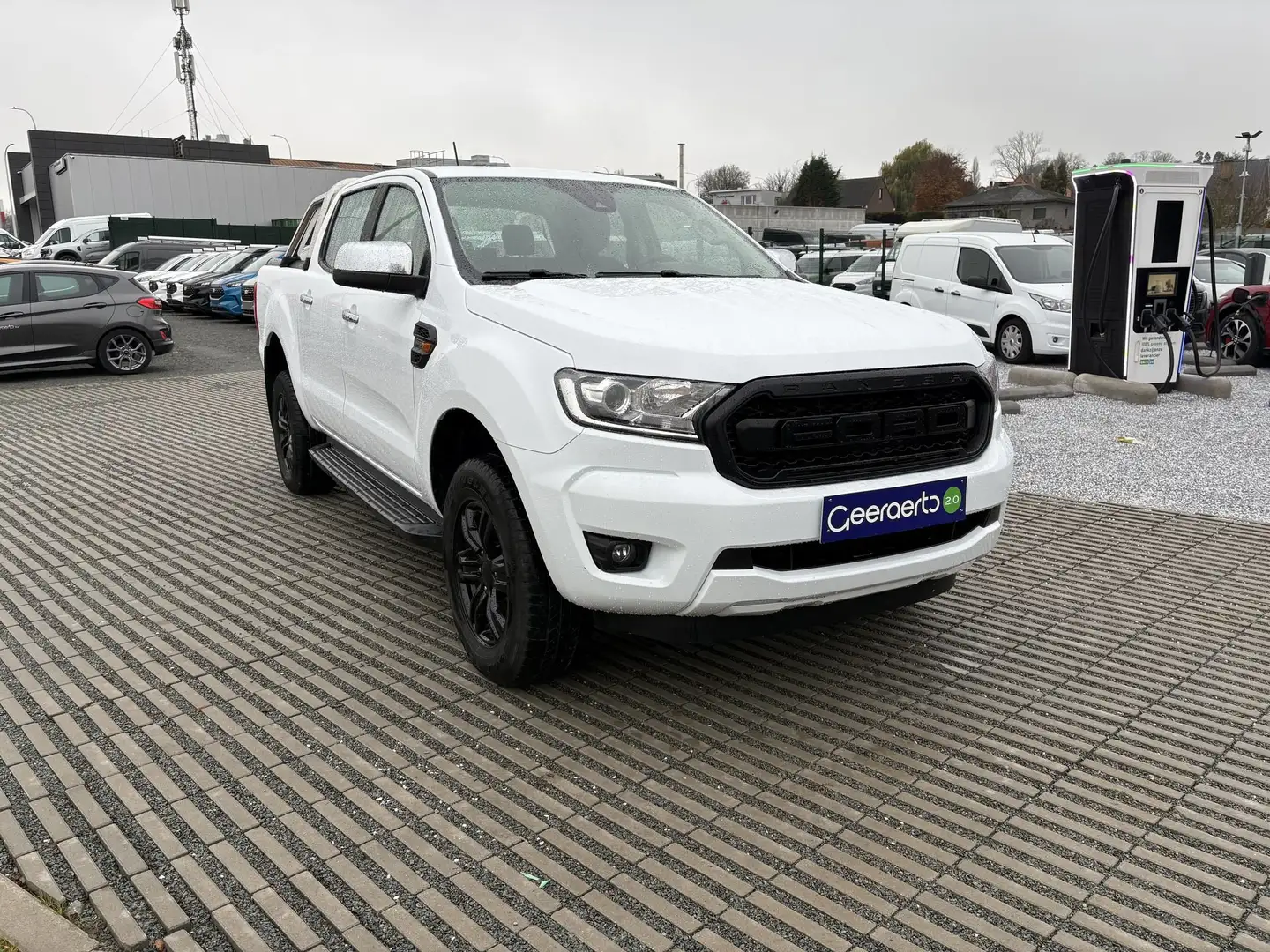 Ford Ranger DC TD EcoBlue XLT AUT Blanc - 1