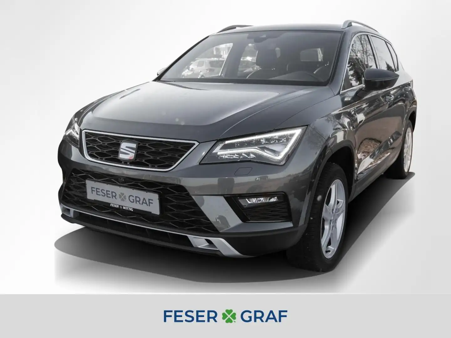 SEAT Ateca 1.4 TSI Xcellence LED AHK TopView Kessy ele.Klappe Grau - 1