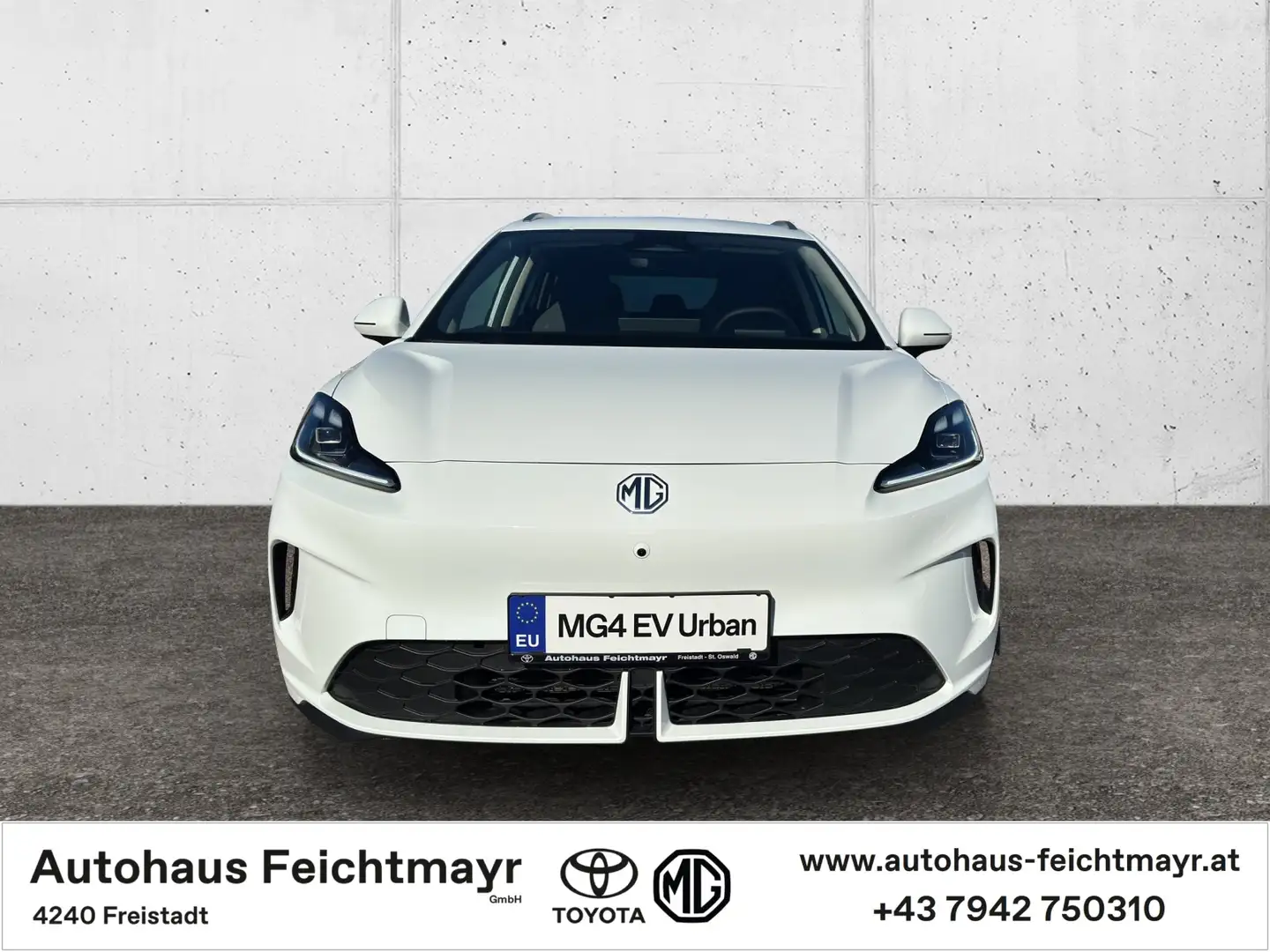 MG MG4 URBAN Luxury 54kWh - 405km 5t. Weiß - 2