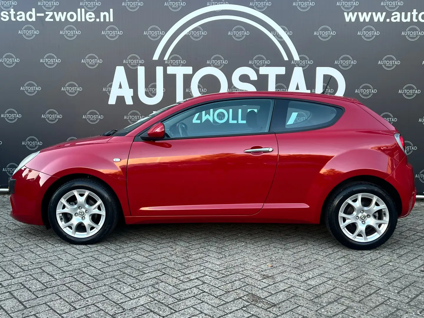 Alfa Romeo MiTo 1.4 Progression NL-Auto/1ste Eigenaar/NAP/APK/Airc Rood - 2
