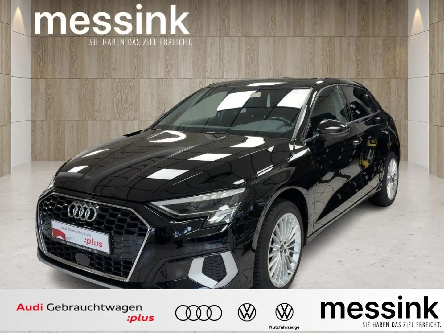 Audi A3 Sportback advanced ACC*Navi*LED*CarPlay* Schwarz - 1