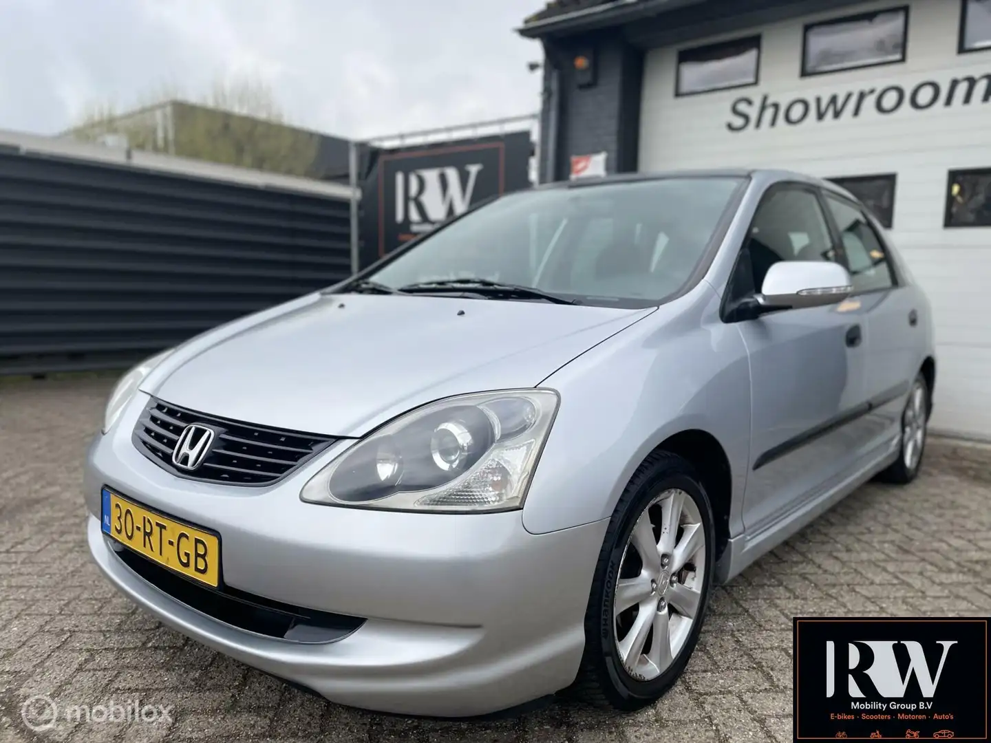 Honda Civic 1.4i LS met airco en nieuwe APK! siva - 1