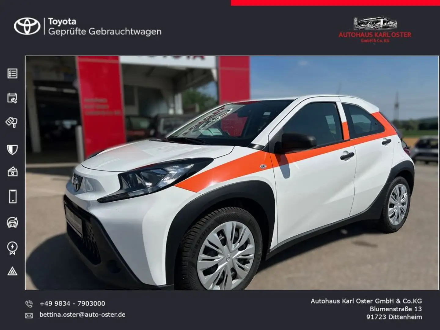 Toyota Aygo X Blanc - 1
