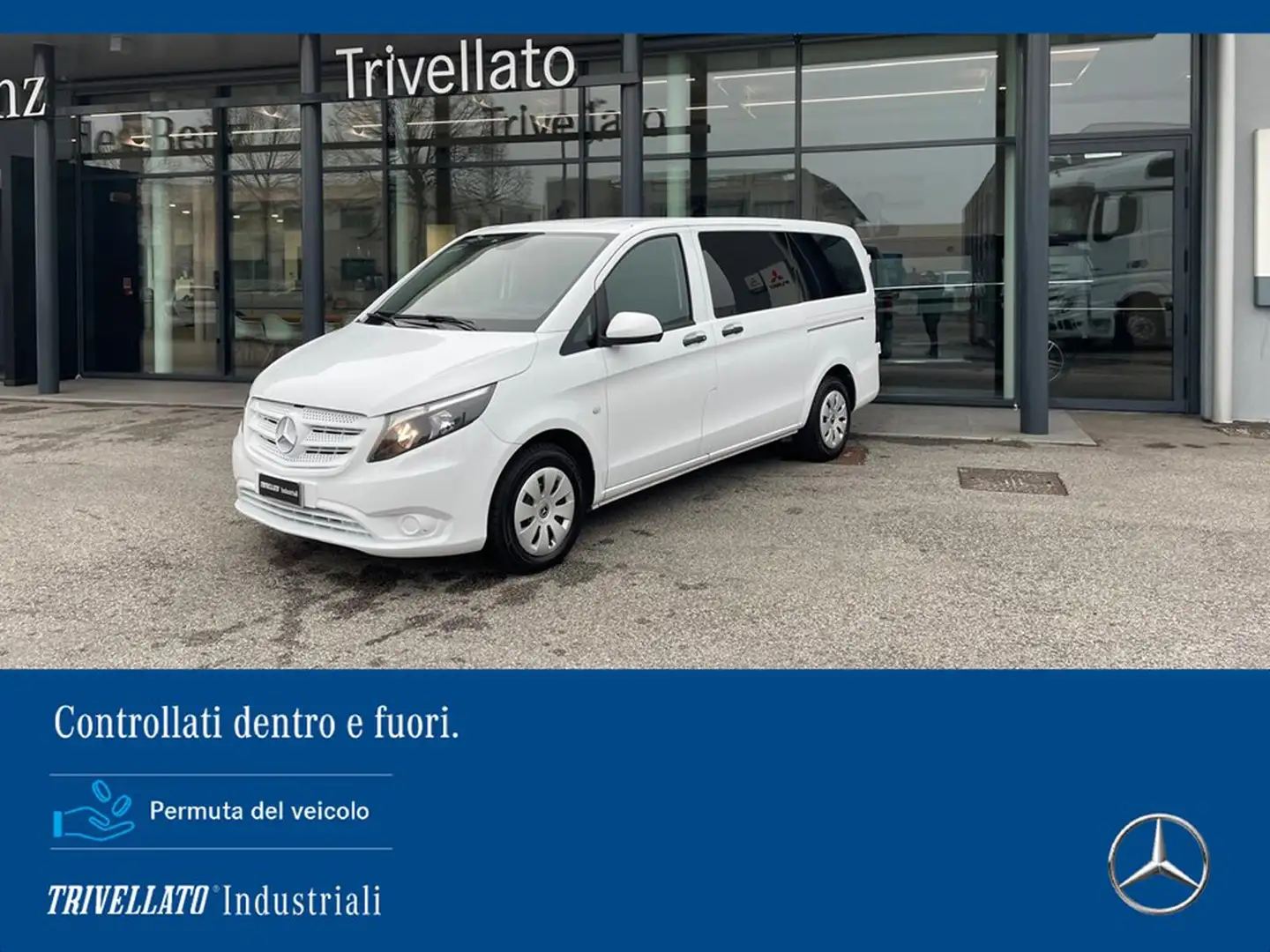 Mercedes-Benz Vito 114 cdi long mixto e6 Bianco - 1