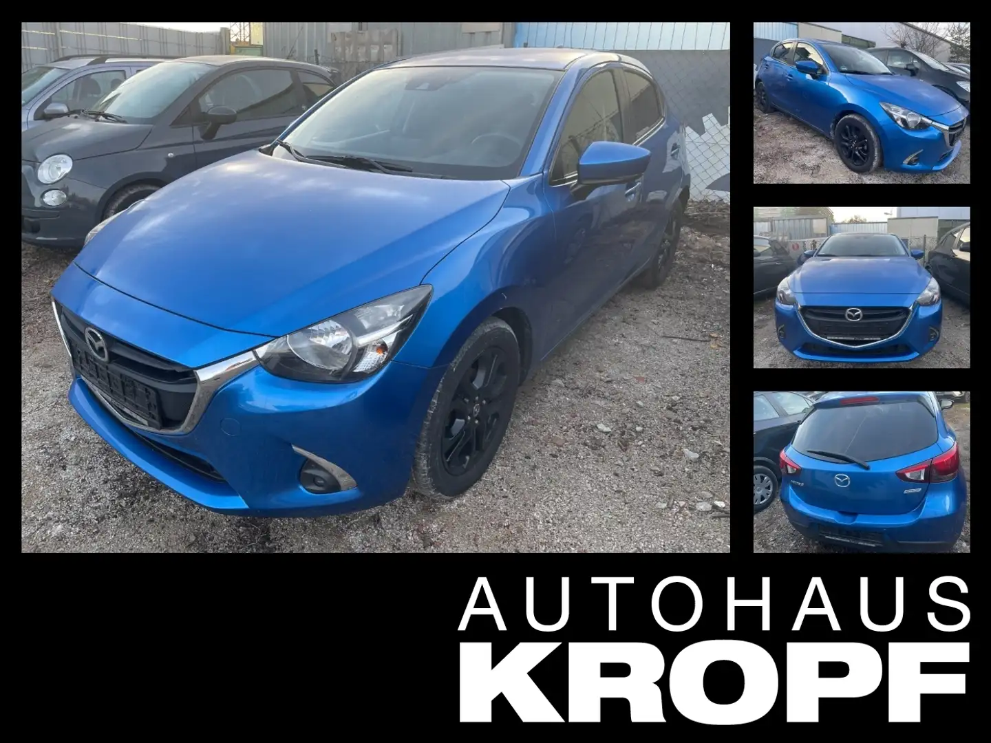 Mazda 2 1.5 SKYACTIV-G 75 Kizoku SHZ+Kam.+KlimaA+LM Blauw - 1