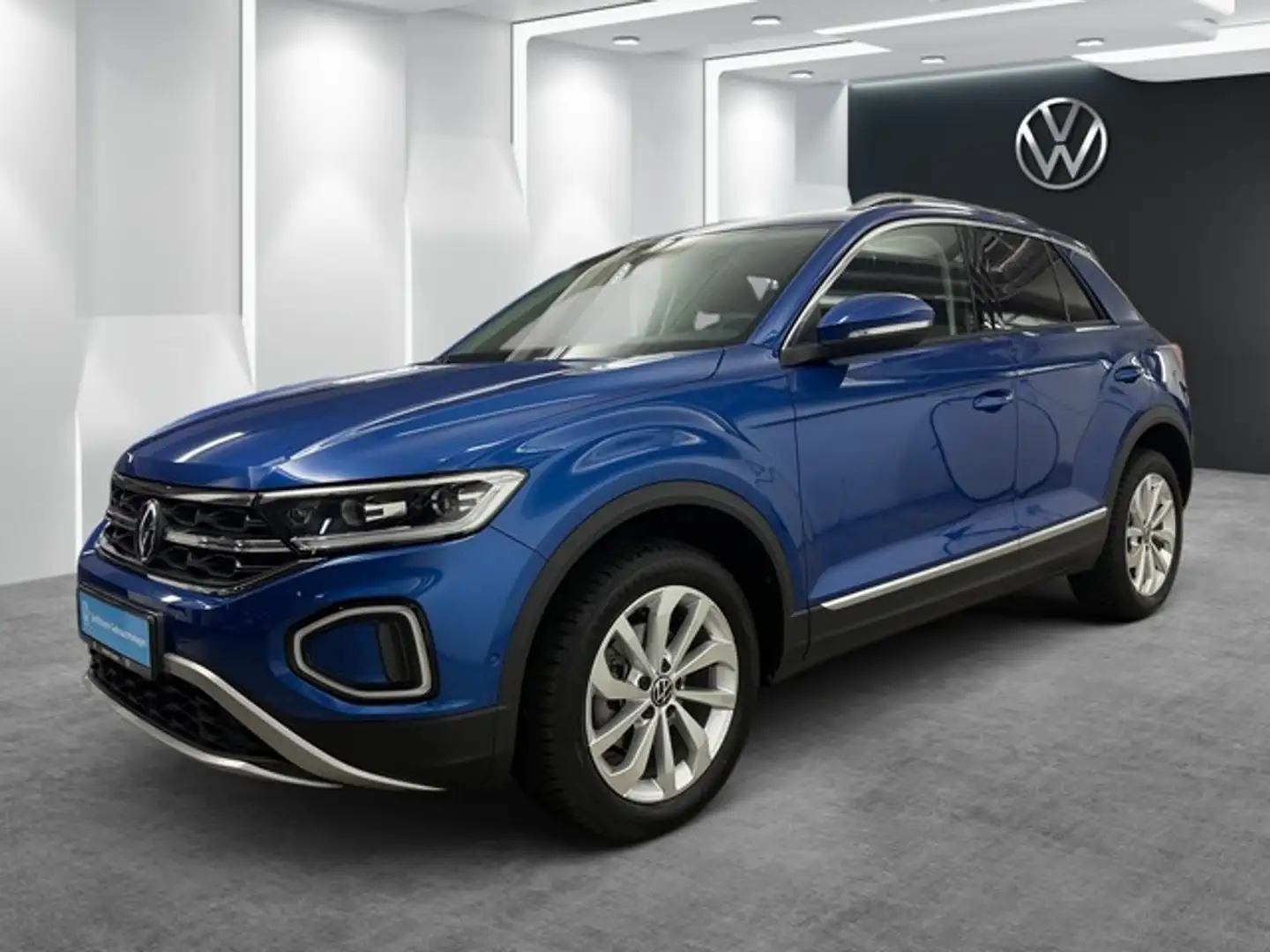 Volkswagen T-Roc 1.0TSI Style BUSINESS PAKET RFK NAVI PANO Blau - 2