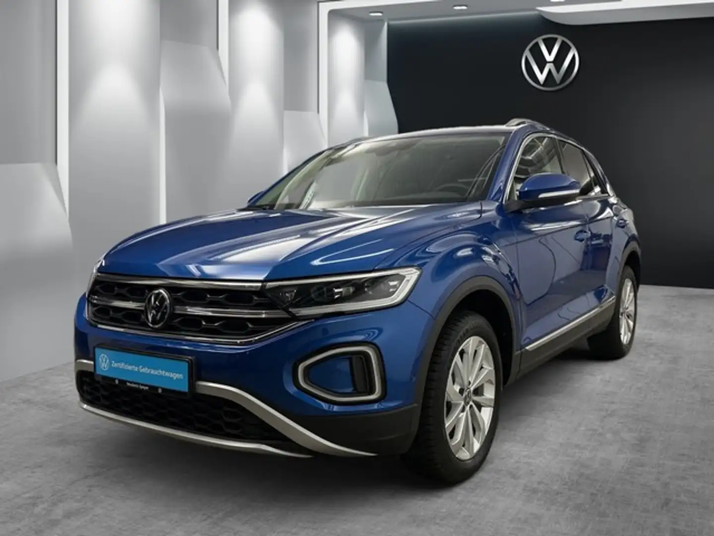Volkswagen T-Roc 1.0TSI Style BUSINESS PAKET RFK NAVI PANO Blau - 1