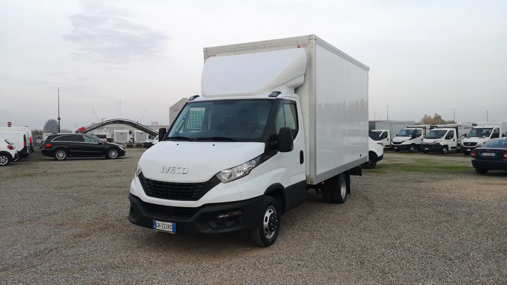 Iveco Daily 35C14H BTor 2.3 HPT PL-RG Furgone Alluminio Blanc - 2