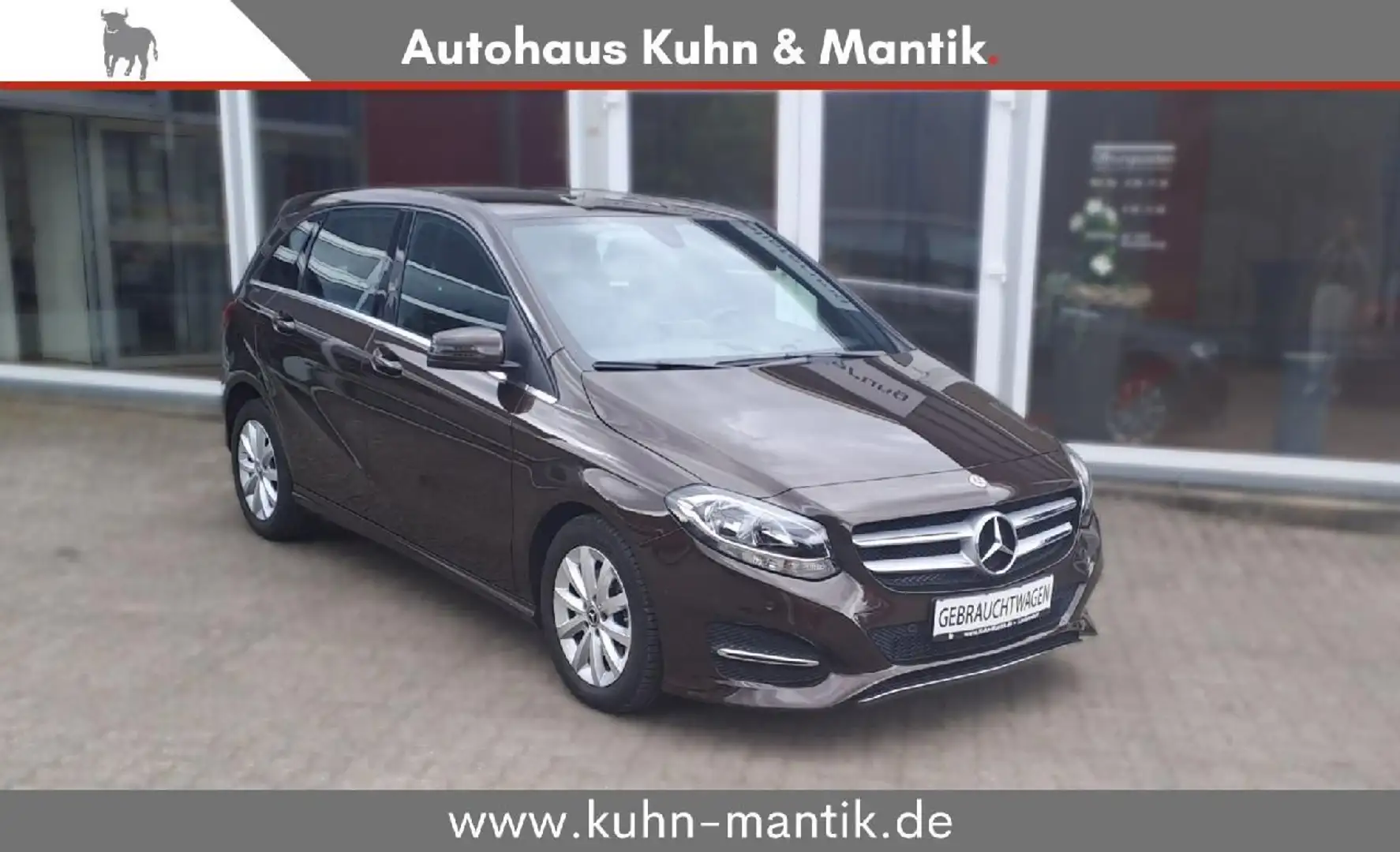 Mercedes-Benz B 180 B -Klasse B 180 AHK, Navi, Tempomat, Bruin - 1