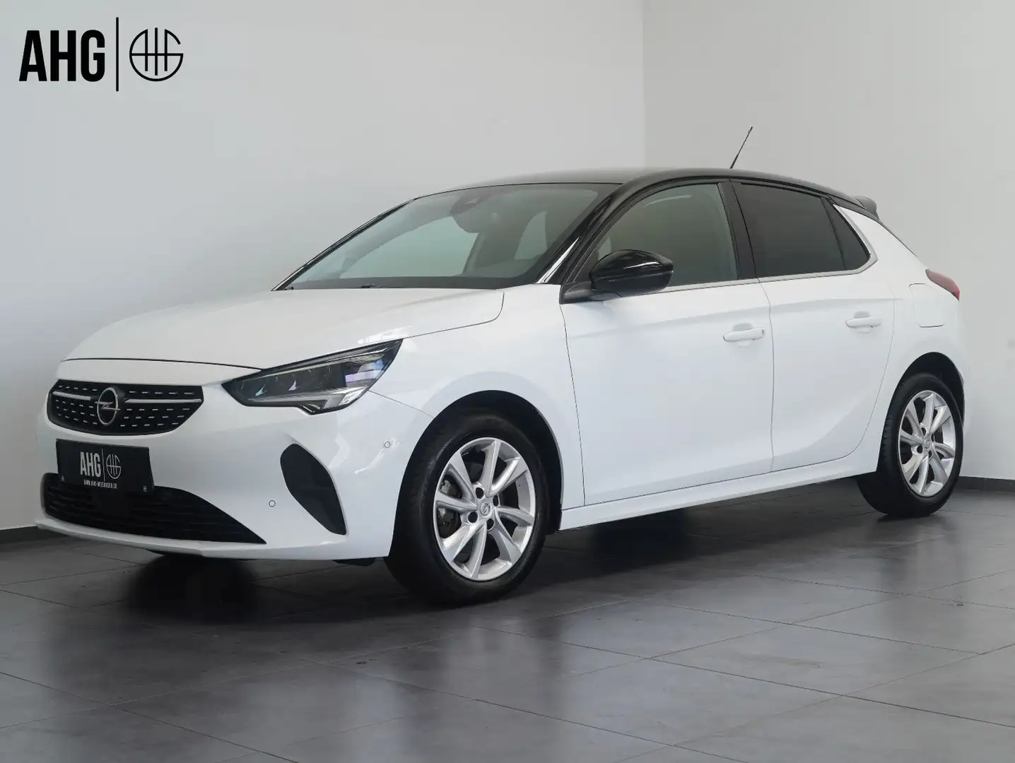 Opel Corsa F 1.2 Turbo Elegance DAB/LED/PDC/SHZ Blanc - 1