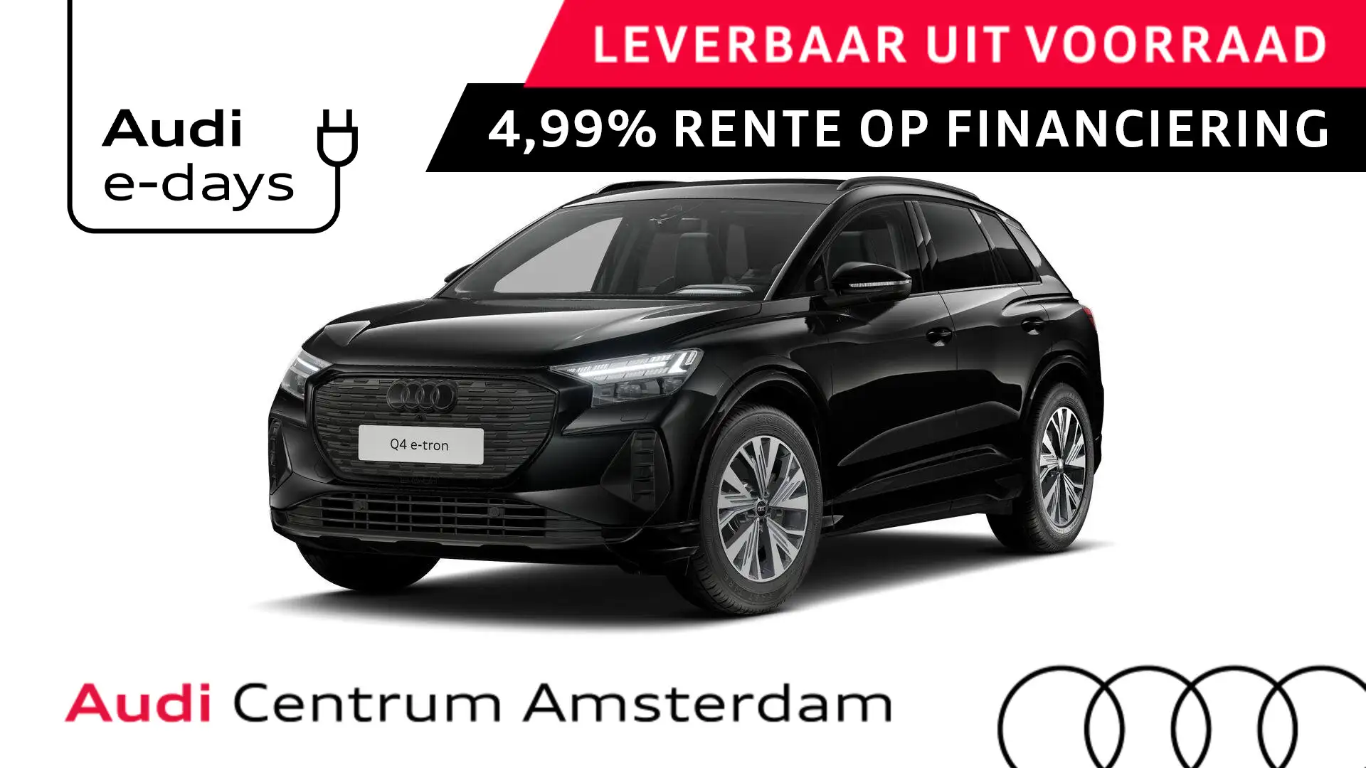 Audi Q4 e-tron 40 Advanced edition 63 kWh 204pk | Achteruitrijcam Nero - 1