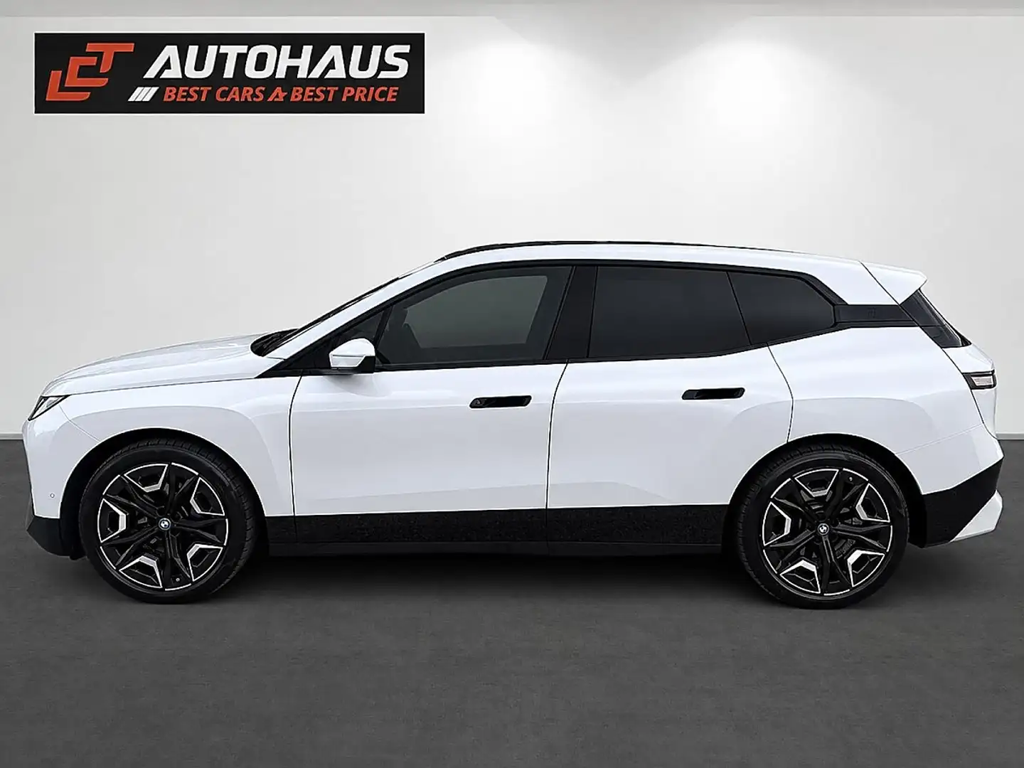 BMW iX xDrive40 | 1.BESITZ | MwSt.AUSW |HEAD-UP-DISPLAY | Weiß - 2