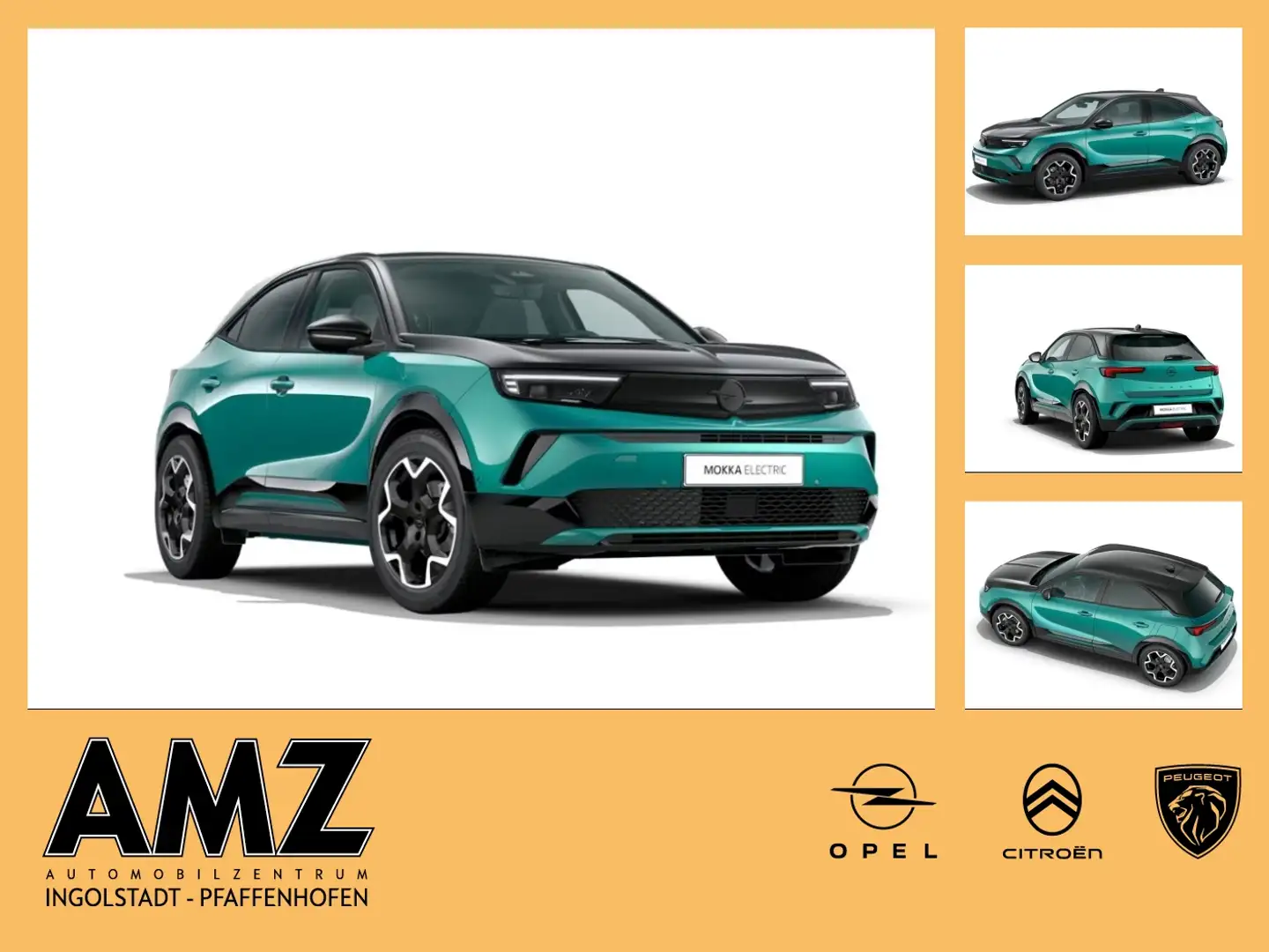 Opel Mokka-E Mokka e GS-Line IntelliLux Tech-Paket Wärmep. Grün - 1