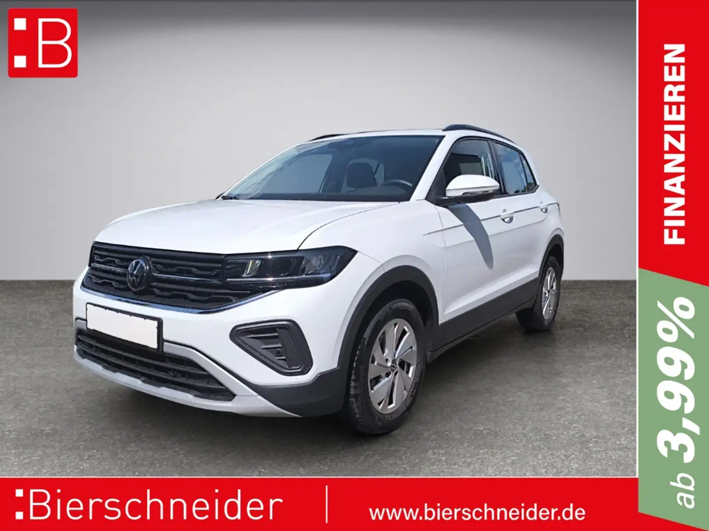 Volkswagen T-Cross 1.0 TSI 5-J GARANTIE ACC ASSIST Weiß - 1