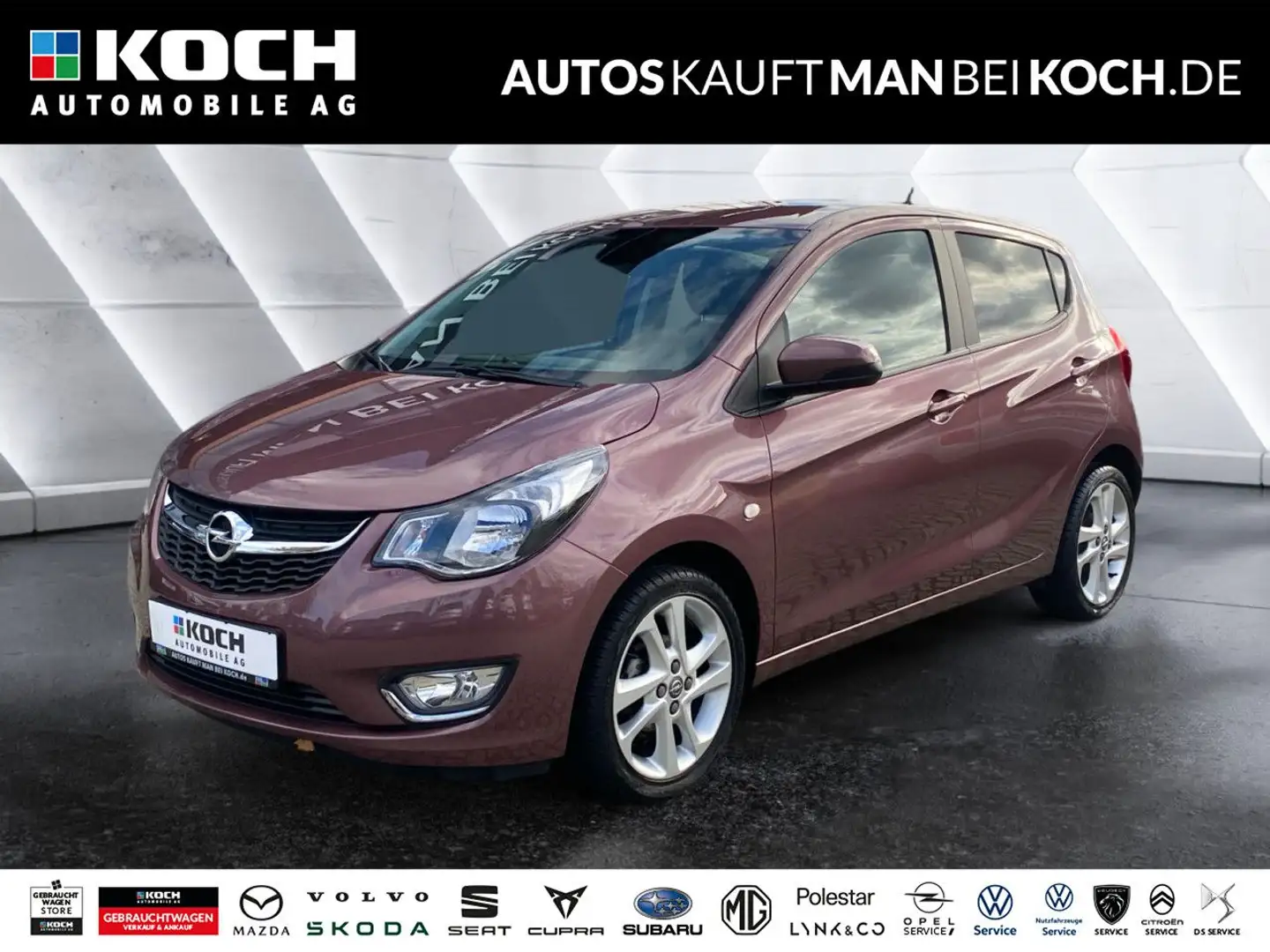 Opel Karl 1.0 Innovation PDC Standheizung SHZ LHZ Rot - 1