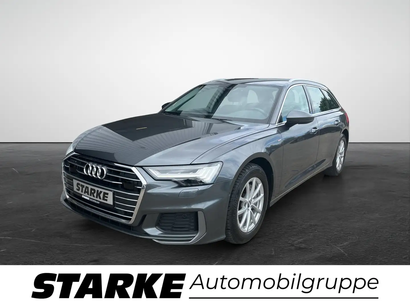 Audi A6 Avant 40 TDI quattro S tronic sport Gris - 1