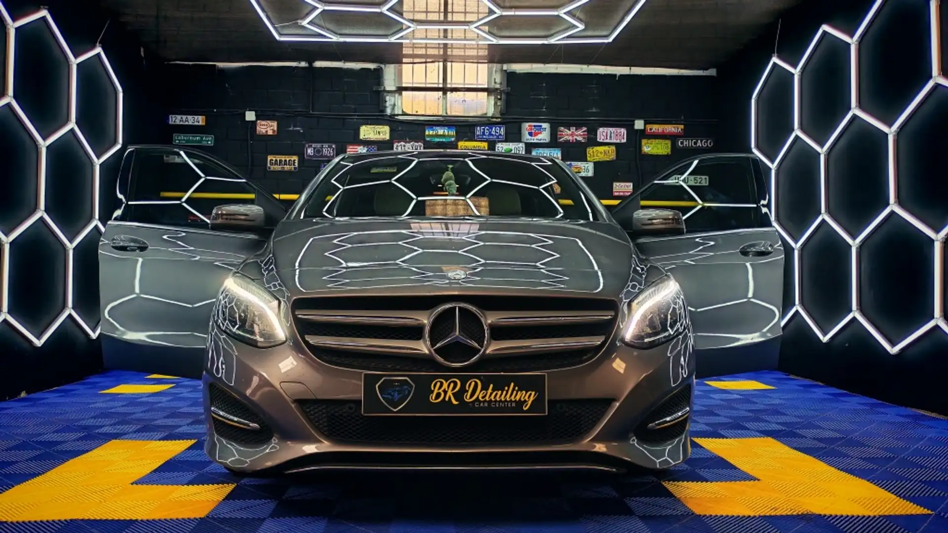 Mercedes-Benz B 200 200CDI BE Sport 7G-DCT Plateado - 1