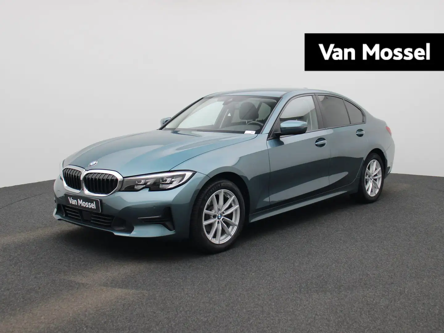 BMW 318 3 Reeks Berline 318dA ZETELVERWARMING | LEDER | VI Bleu - 1