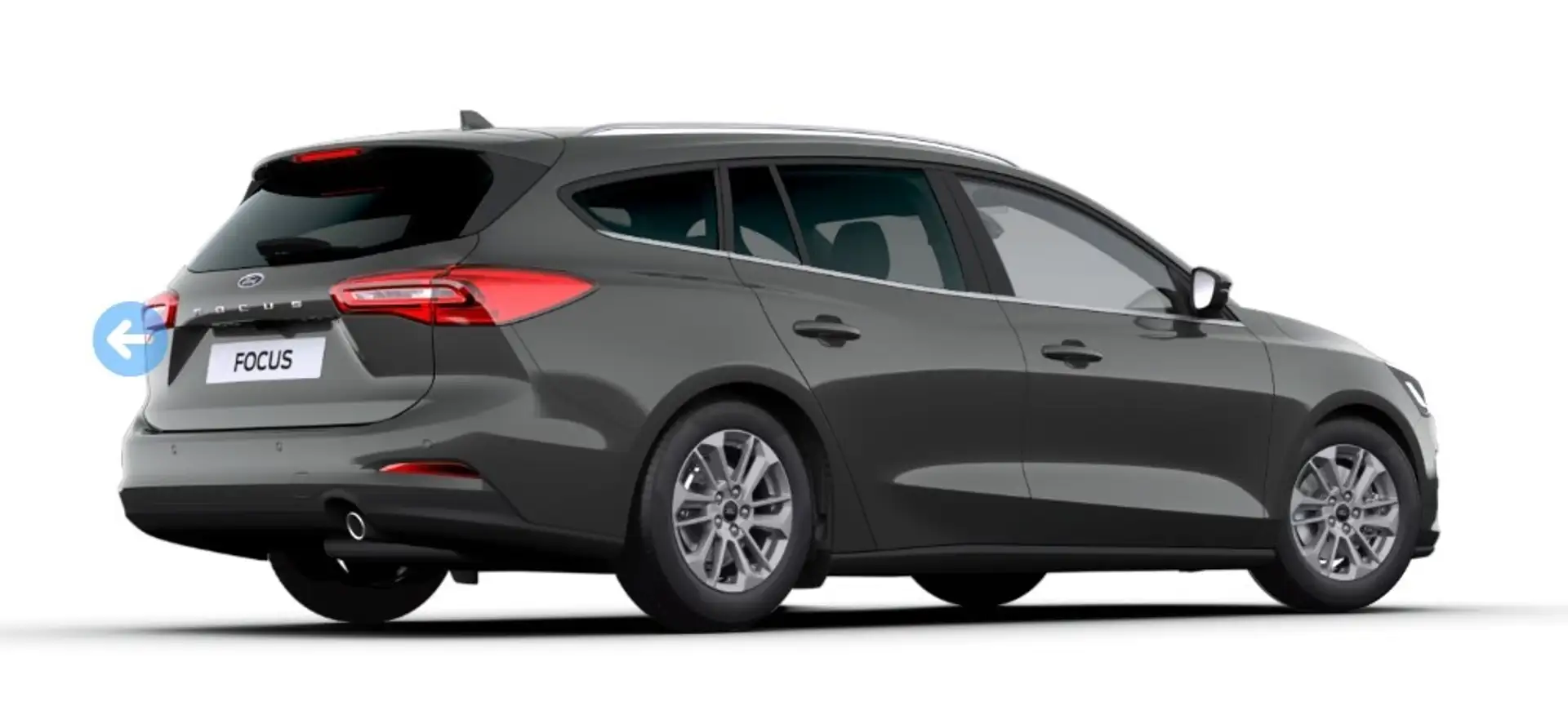 Ford Focus Turnier 1,5 EcoBlue Titanium Edition Aut. Grau - 2