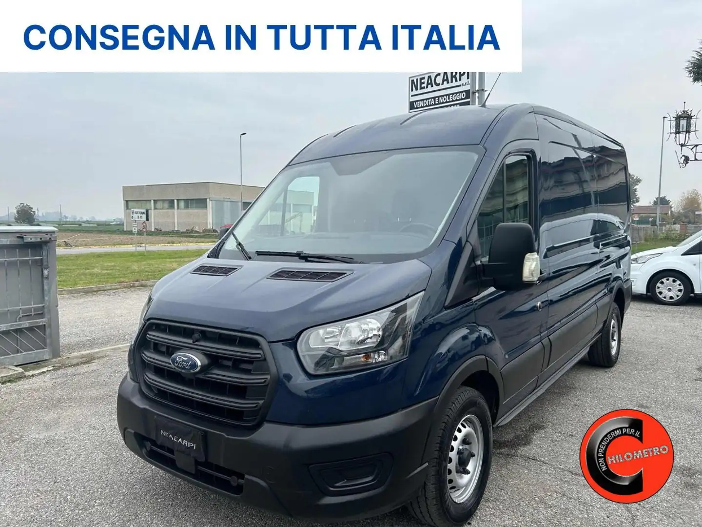 Ford Transit 350 2.0 TDCI 131 CV L3H2-E6D-TEMP Azul - 1