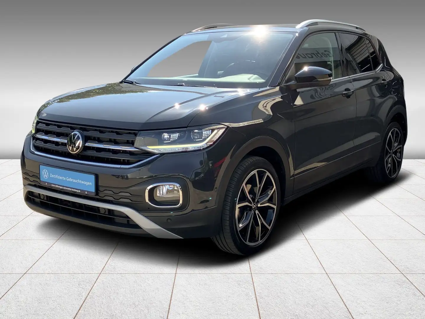 Volkswagen T-Cross 1.0 TSI DSG Style Kamera Klima Navi Sitz Grau - 2