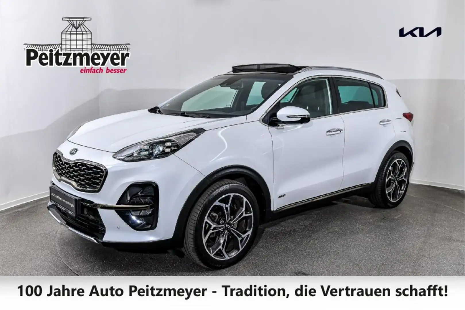 Kia Sportage 1.6 T-GDI AWD DCT GT LINE Weiß - 1