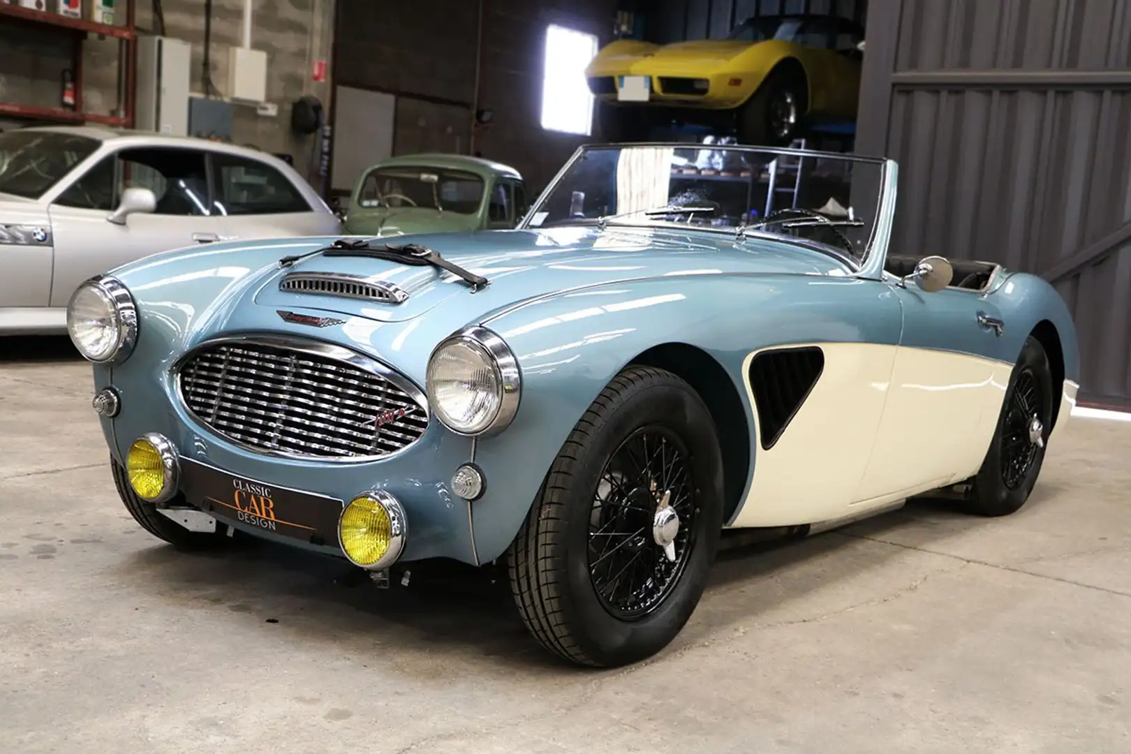 Austin-Healey 100 100/6 BN4 Blau - 1