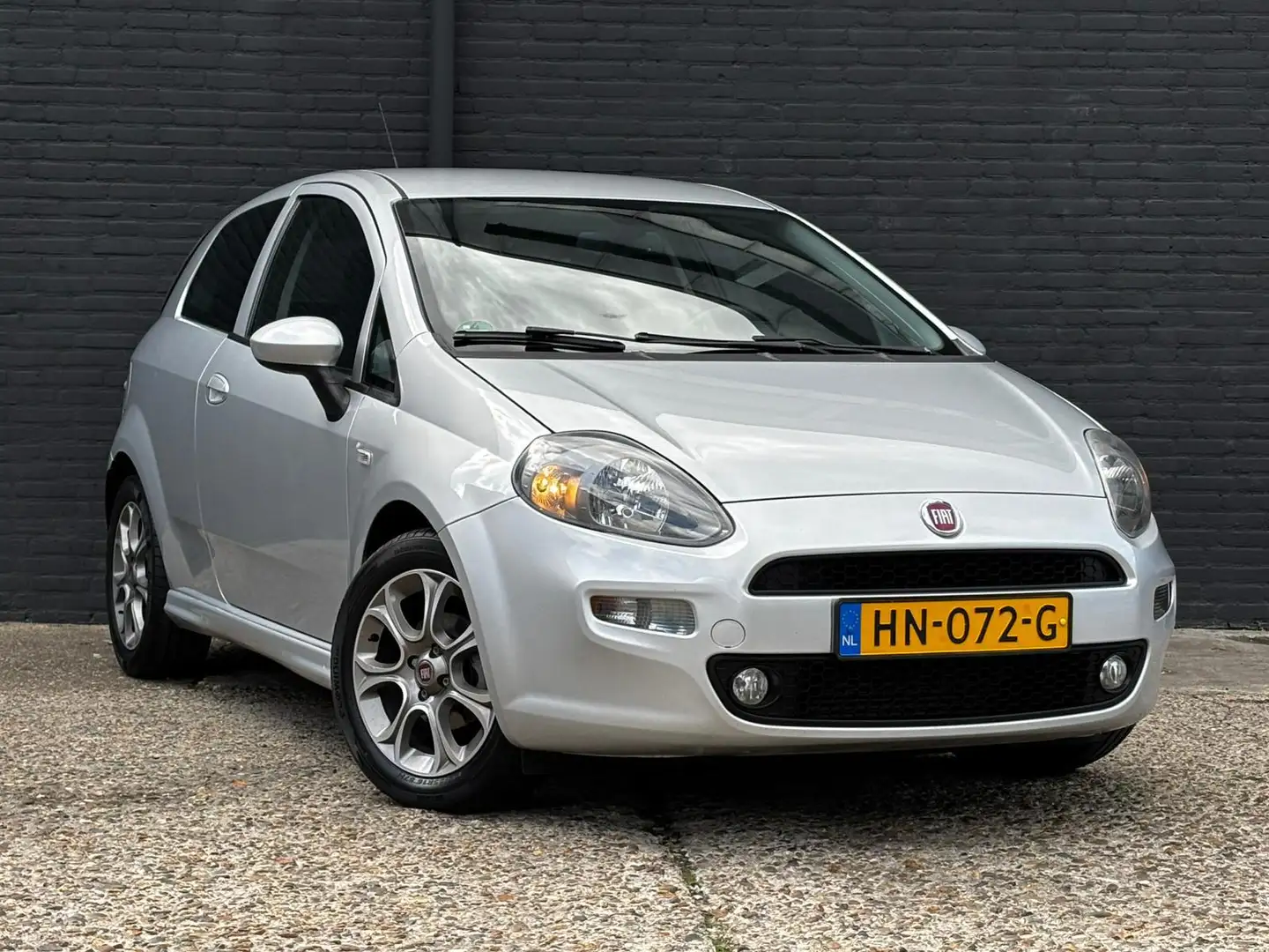 Fiat Punto Evo 1.3 M-Jet Lounge TREKHAAK|AIRCO Grijs - 2