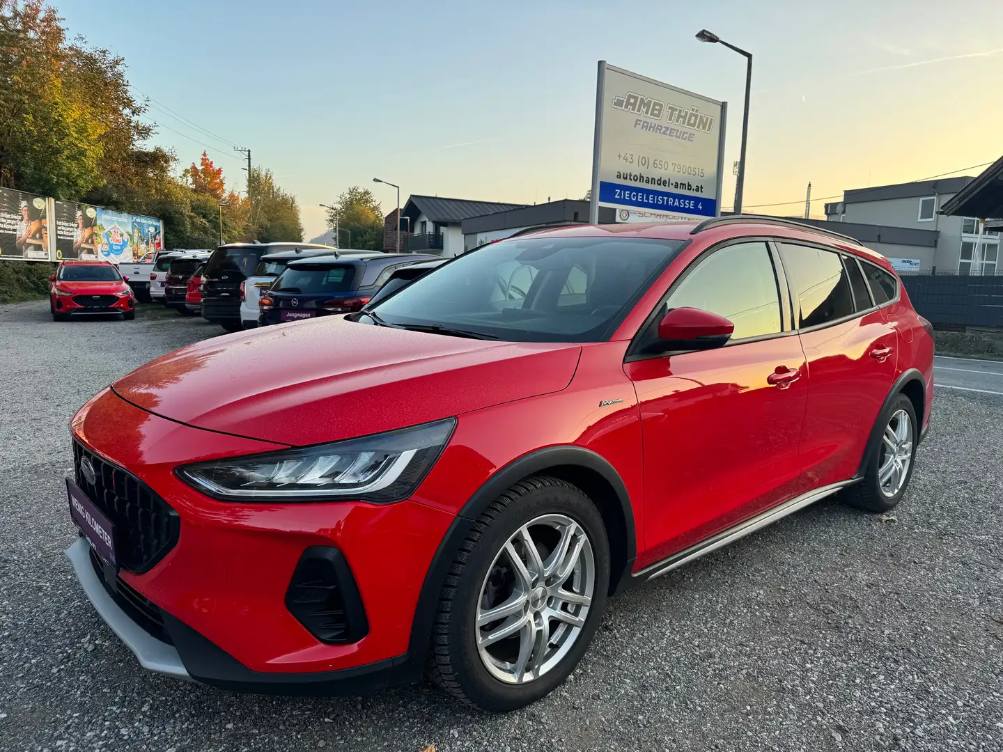 Ford Focus Active 125PS *Neues Modell*, LED, Navi,** Rot - 1