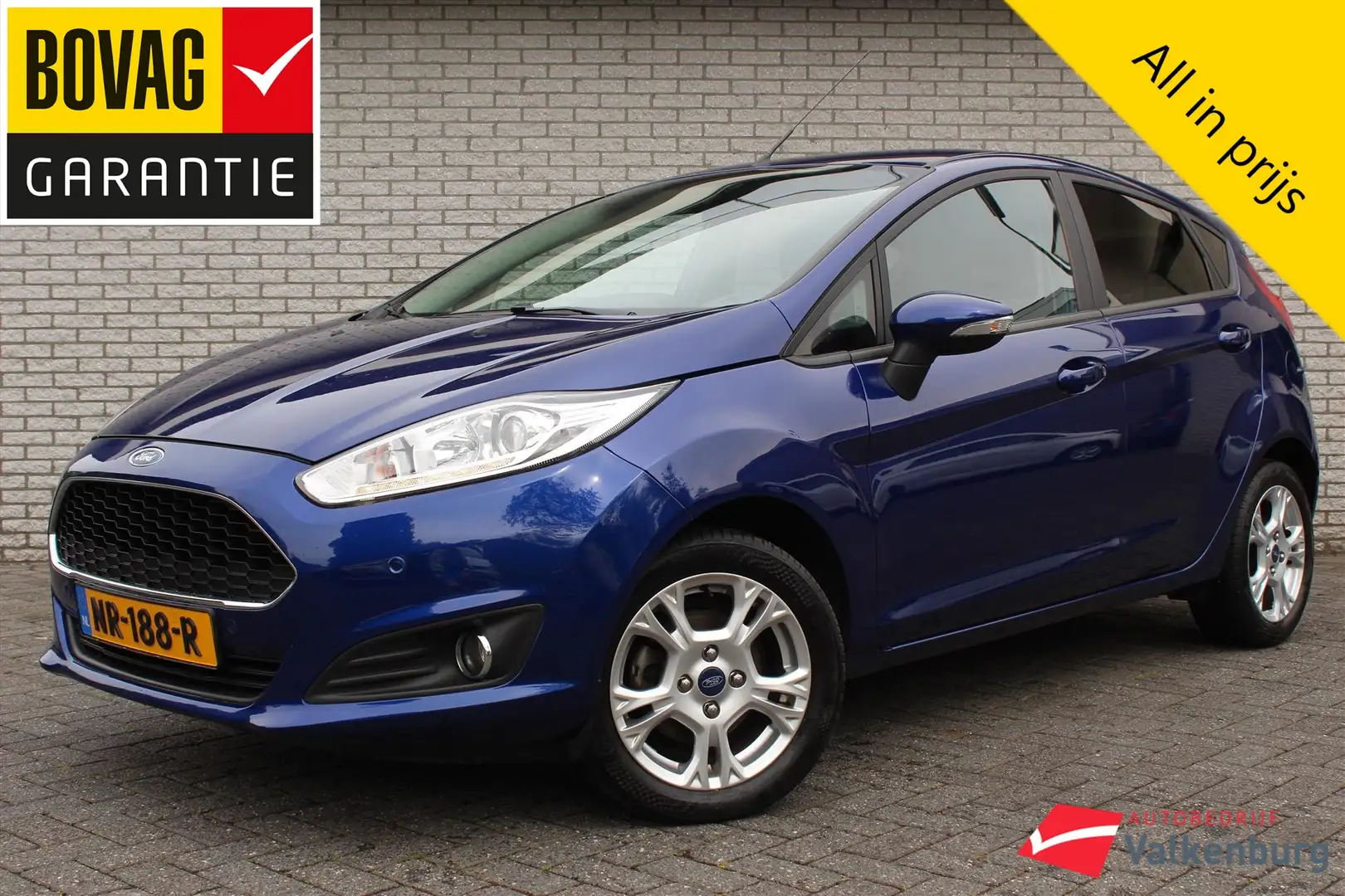 Ford Fiesta 1.0 80PK 5D S/S Style Ultimate Blauw - 1