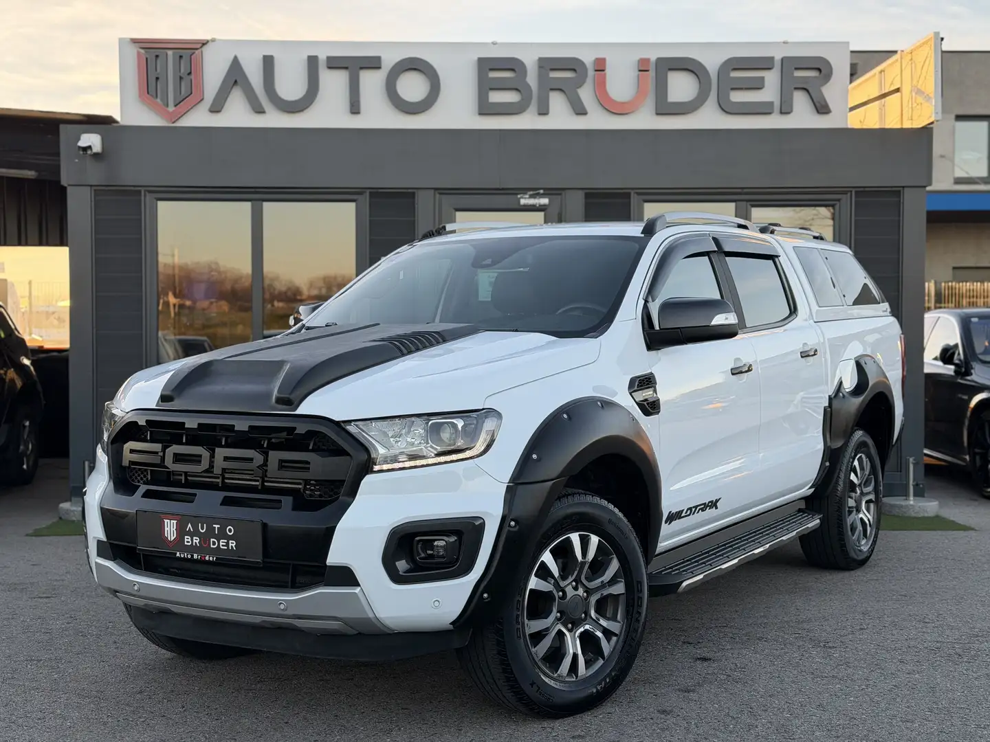 Ford Ranger Wildtrak Doppelkabine 4x4 Aut. Raptor Umbau Weiß - 2
