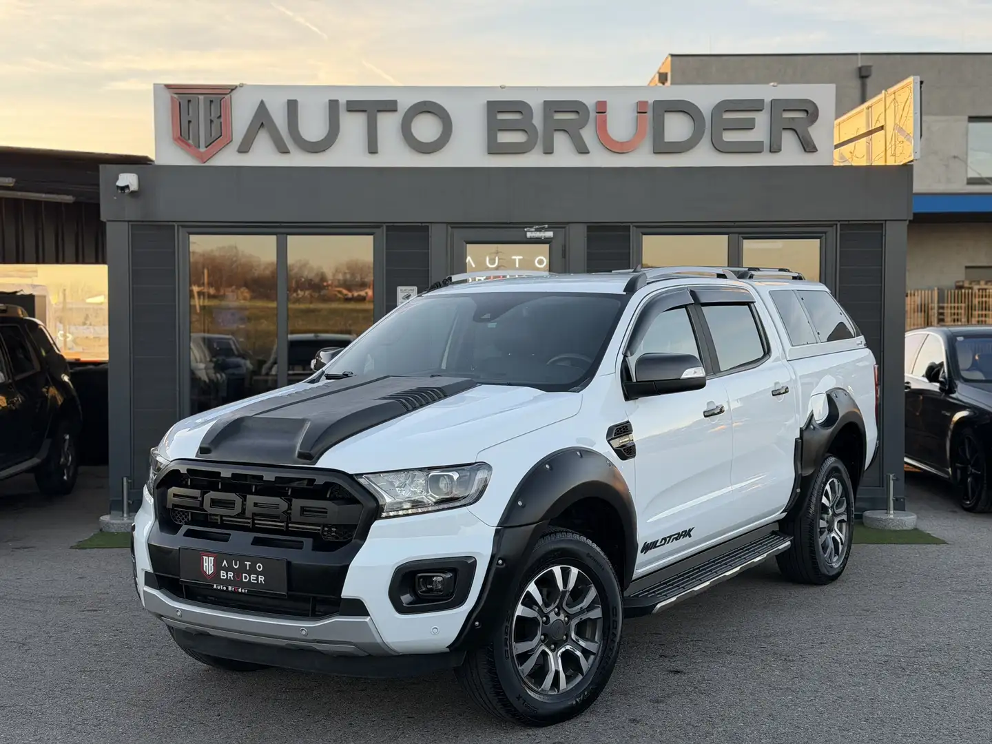 Ford Ranger Wildtrak Doppelkabine 4x4 Aut. Raptor Umbau Weiß - 1