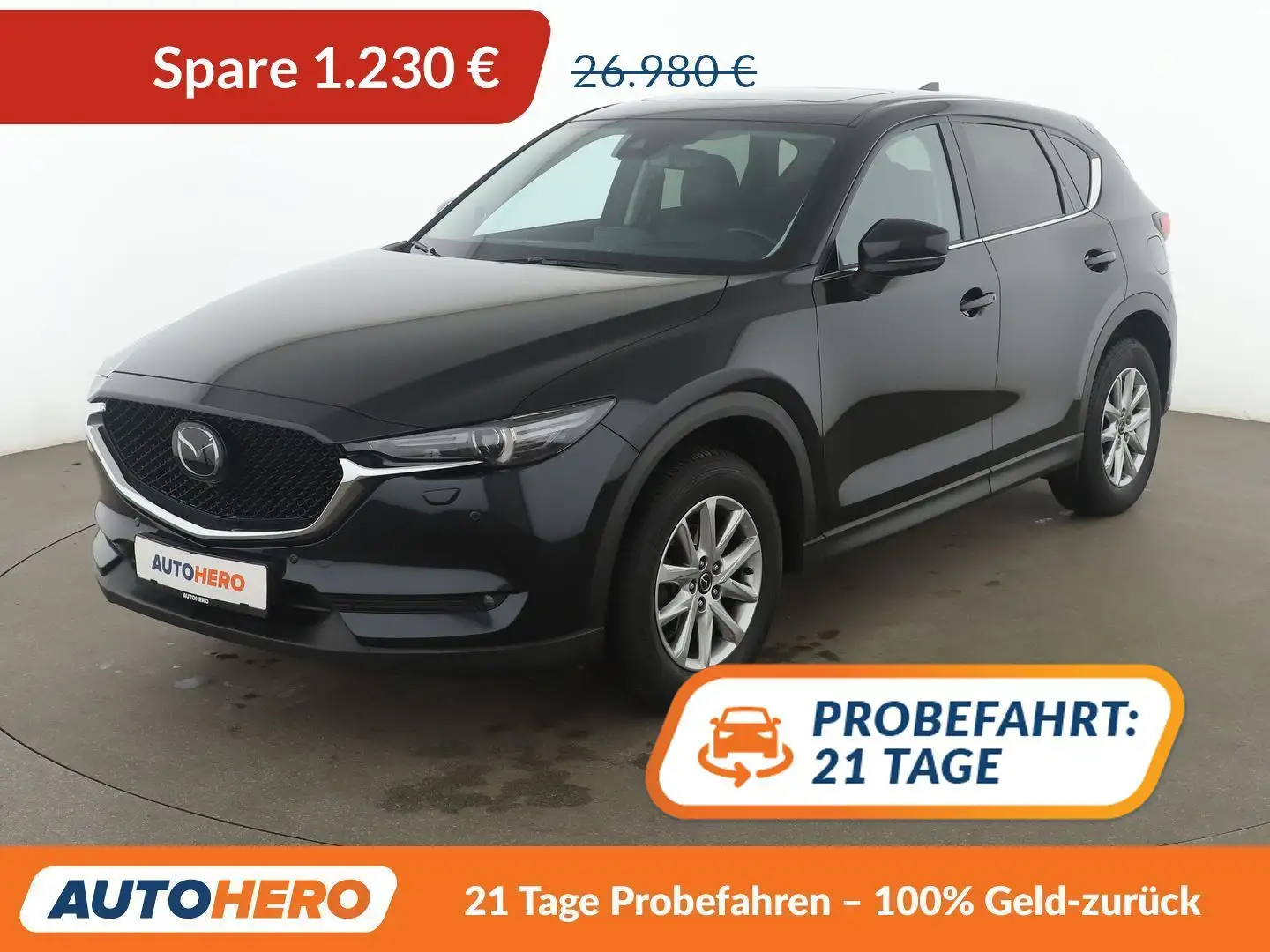 Mazda CX-5 2.5 Sports-Line AWD Aut.*MATRIX*ACC*BOSE*360*PANO* Schwarz - 1