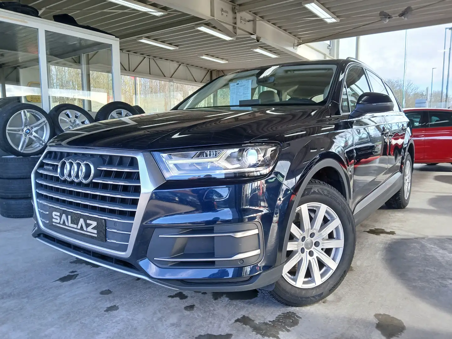 Audi Q7 3.0 TDi V6 ultra Quattro Tiptronic/7 PLACES/EXPORT Bleu - 2