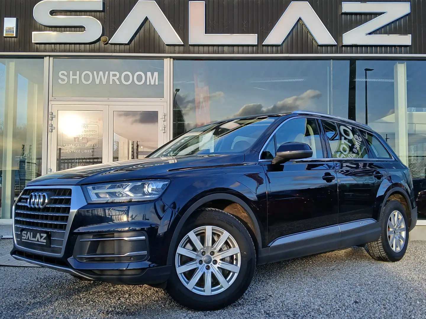 Audi Q7 3.0 TDi V6 ultra Quattro Tiptronic/7 PLACES/EXPORT Bleu - 1