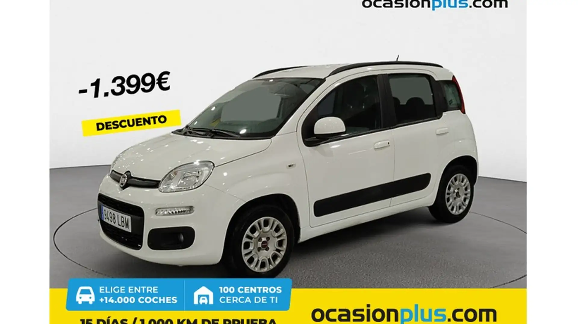 Fiat Panda 1.2 Lounge Blanco - 1