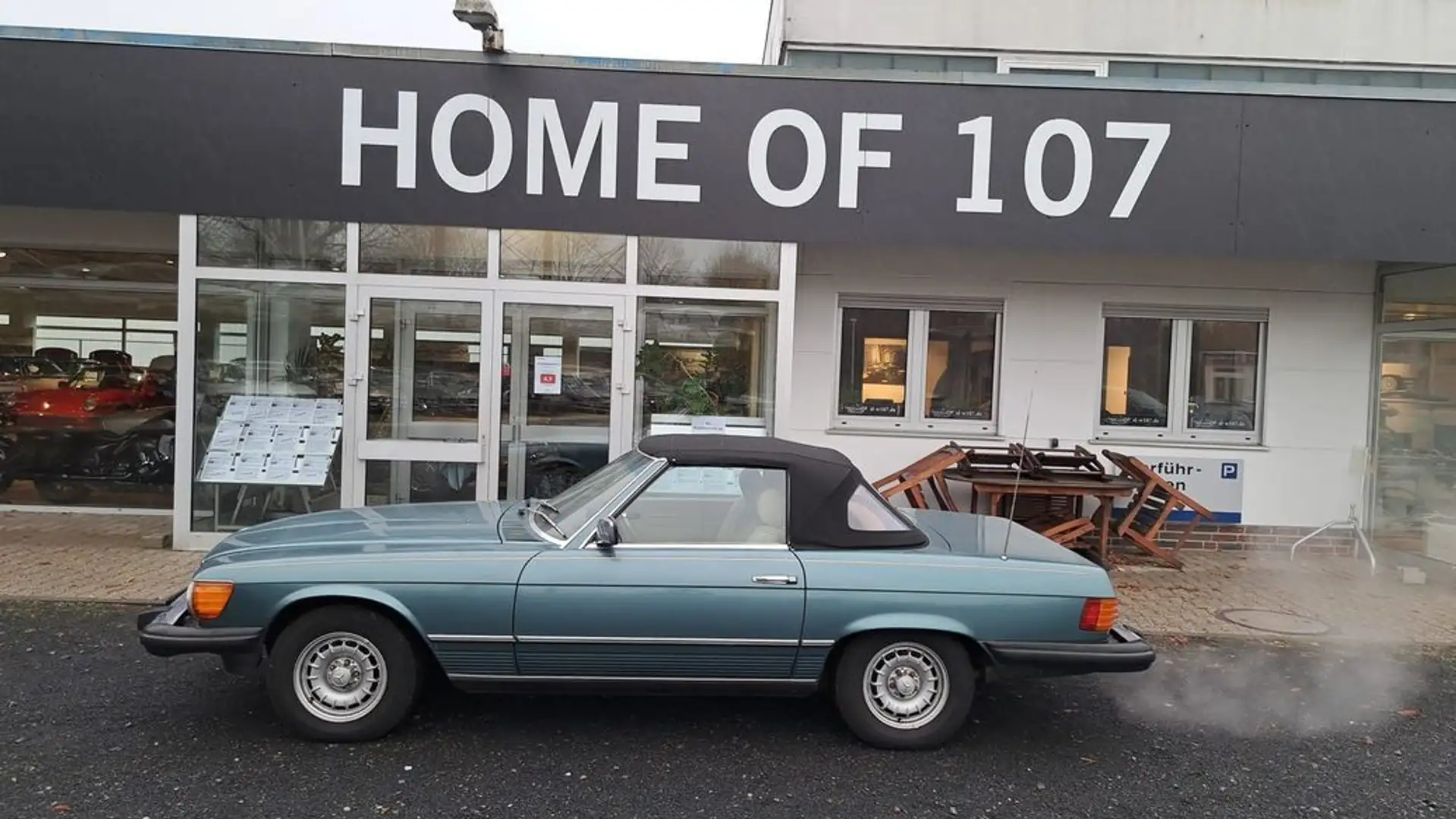 Mercedes-Benz SL 380 inkl.12 Monate Vollgarantie Zöld - 1